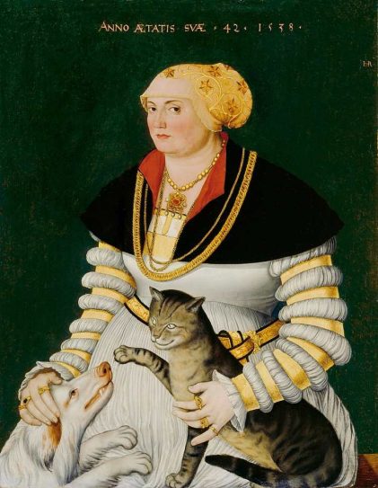 Hans Asper | Porträt der Cleophea Holzhalb, 1538 | Kunsthaus Zürich