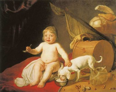 Bartholomeus van der Helst | Boy with a Spoon, 1643