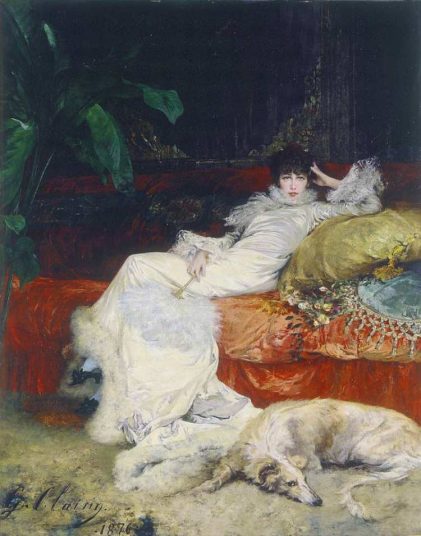 Georges Jules Victor Clairin | Sarah Bernhardt (1844-1923), 1876 | Musée du Petit Palais, Paris