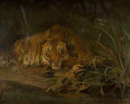 Cuthbert Edmund Swan | Tiger and Prey
