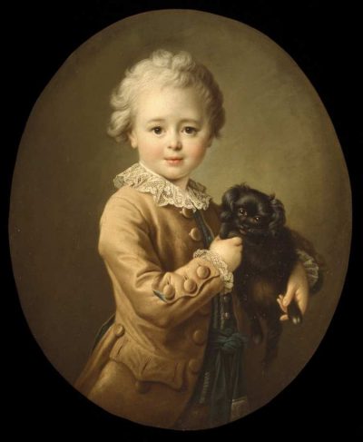François-Hubert Drouais | Boy with a Black Spaniel | Metropolitan Museum of Art, New York