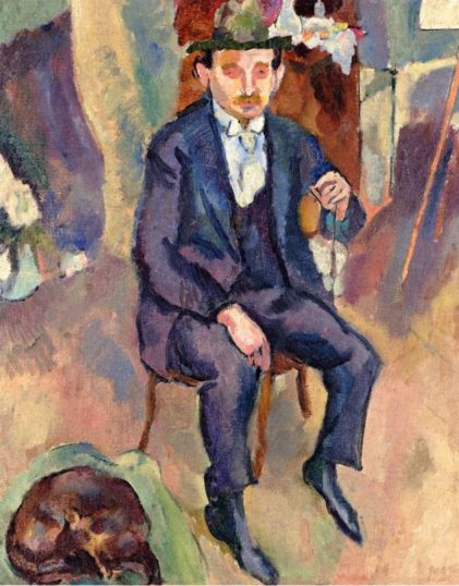 Jules Pascin | Man with Dog, 1912 | Privatbesitz