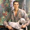 Nikolai Vasilievich Kharitonov | Hunter with a Dog, 1935 | Privatbesitz