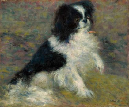 Pierre-Auguste Renoir | Tama, the Japanese Dog, c. 1876 | Bild mit freundlicher Genehmigung des Clark Art Institute. clarkart.edu