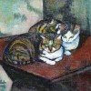 Suzanne Valadon | Two Cats, 1918