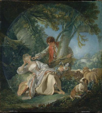 François Boucher | Der unterbrochene Schlaf, 1750