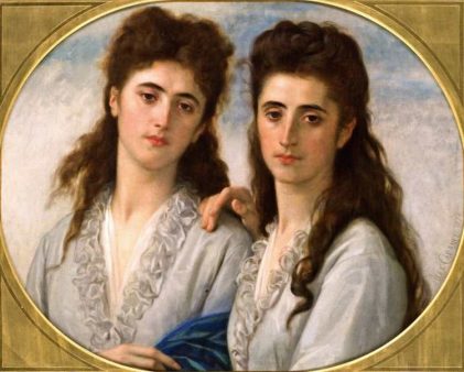 Alexandre Cabanel | Sophie and Berthe Cabanel, 1872 | Musée Fabre, Montpellier
