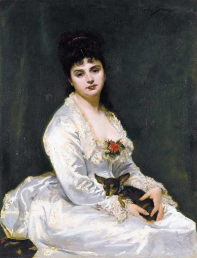 Carolus-Duran | Portrait of Madame Henry Fouquier, 1876