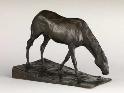 Edgar Degas | Pferd am Trog
