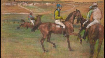 Edgar Degas | Race Horses, ca. 1885–88