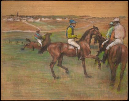 Edgar Degas | Race Horses, ca. 1885–88