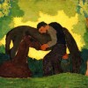 Édouard Vuillard | Man with Two Horses, 1890 | Privatsammlung