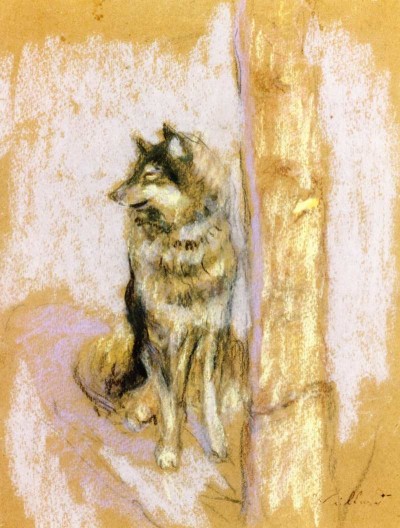 Édouard Vuillard | Wolfhound at Gererdmer | Privatsammlung