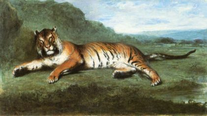 Eugène Delacroix | Tiger | Privatbesitz