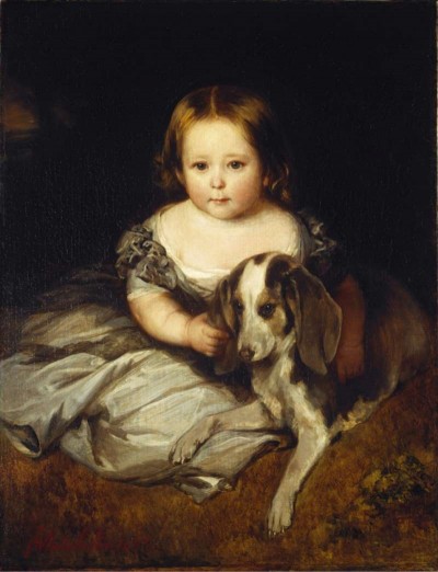 Franz Xaver Winterhalter | Prinzessin Alice, 1845 | Privatbesitz