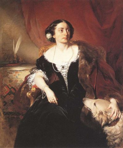 Friedrich von Amerling | Countess Nákó, 1855 | Museum of Fine Arts, Budapest