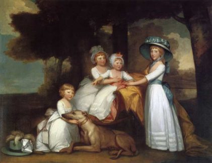 Gilbert Stuart | The Children of the Second Duke of Northumberland, 1787