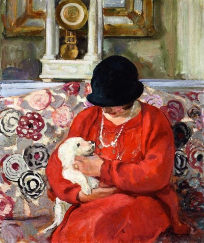 Henri Lebasque | Little White Dog, 1905