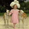 Jan van Beers | Mädchen mit zwei Hunden
