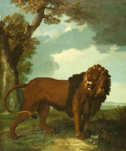 Jean-Baptiste Oudry | Lion, 1752 | Staatliches Museum Schwerin