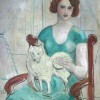 John Christopher Wood |Woman with Dog