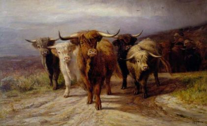 Joseph Denovan Adam | Cattle, 1878