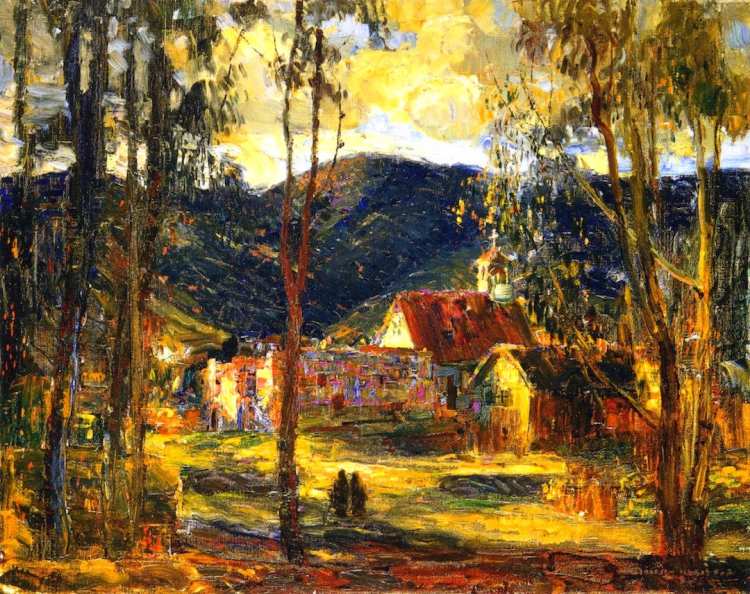 Joseph Kleitsch | Evening Light, Laguna, 1923 | Privatbesitz