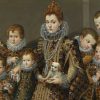 Lavinia Fontana | Portrait of Bianca degli Utili Maselli, Holding a Dog and Surrounded by Six of her Children, 1603-1605