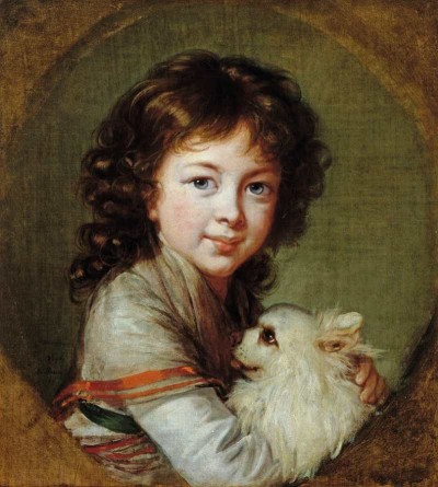 Louise Élisabeth Vigée-Le Brun | Elisabeth Isabelle Mniszech, 1797 | Narodna Galerija Ljubljana