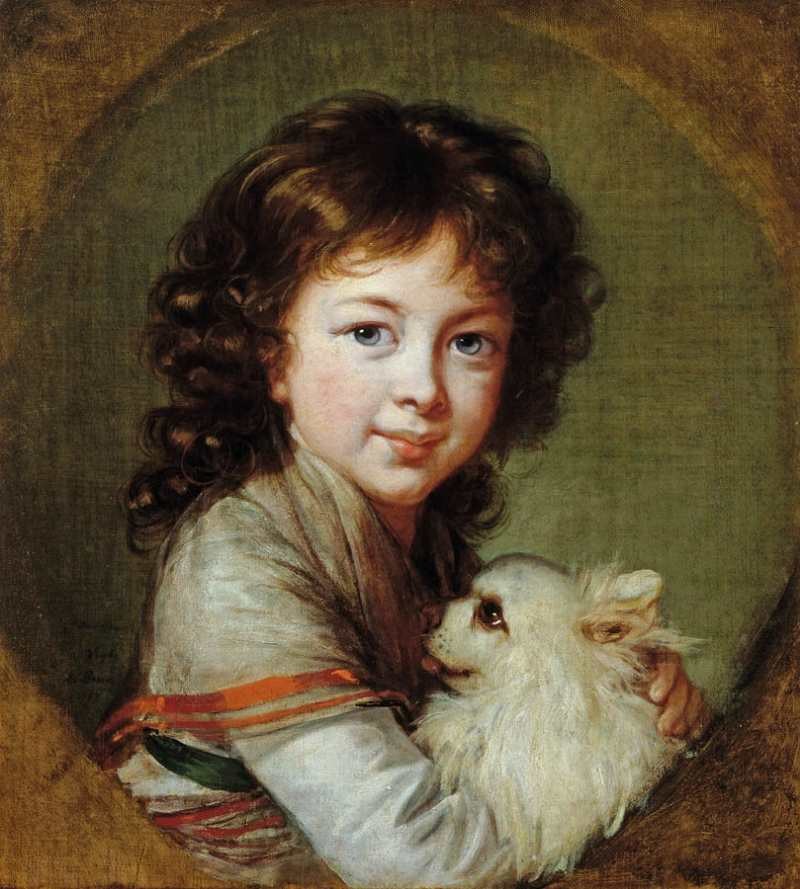 Louise Élisabeth Vigée-Le Brun | Elisabeth Isabelle Mniszech, 1797 | National Gallery of Slovenia (gemeinfrei)