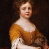 Mary Beale | Portrait of a Girl with a Cat, ca. 1680 | Photo credit: West Suffolk Heritage Service