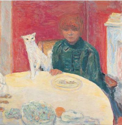 Pierre Bonnard | Woman with a Cat, 1912