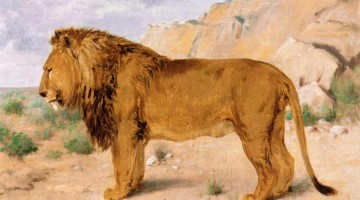 Rosa Bonheur | Study of a Lion