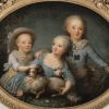 Anne-Rosalie Filleul | Artois children, 1781 | Château de Versailles