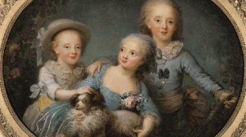 Anne-Rosalie Filleul | Artois children, 1781 | Château de Versailles
