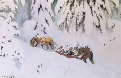 Theodor Severin Kittelsen | Christmas Troll, 1907 | Privatbesitz